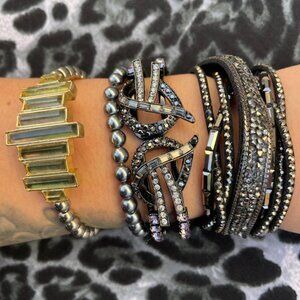 4 grunge bracelets